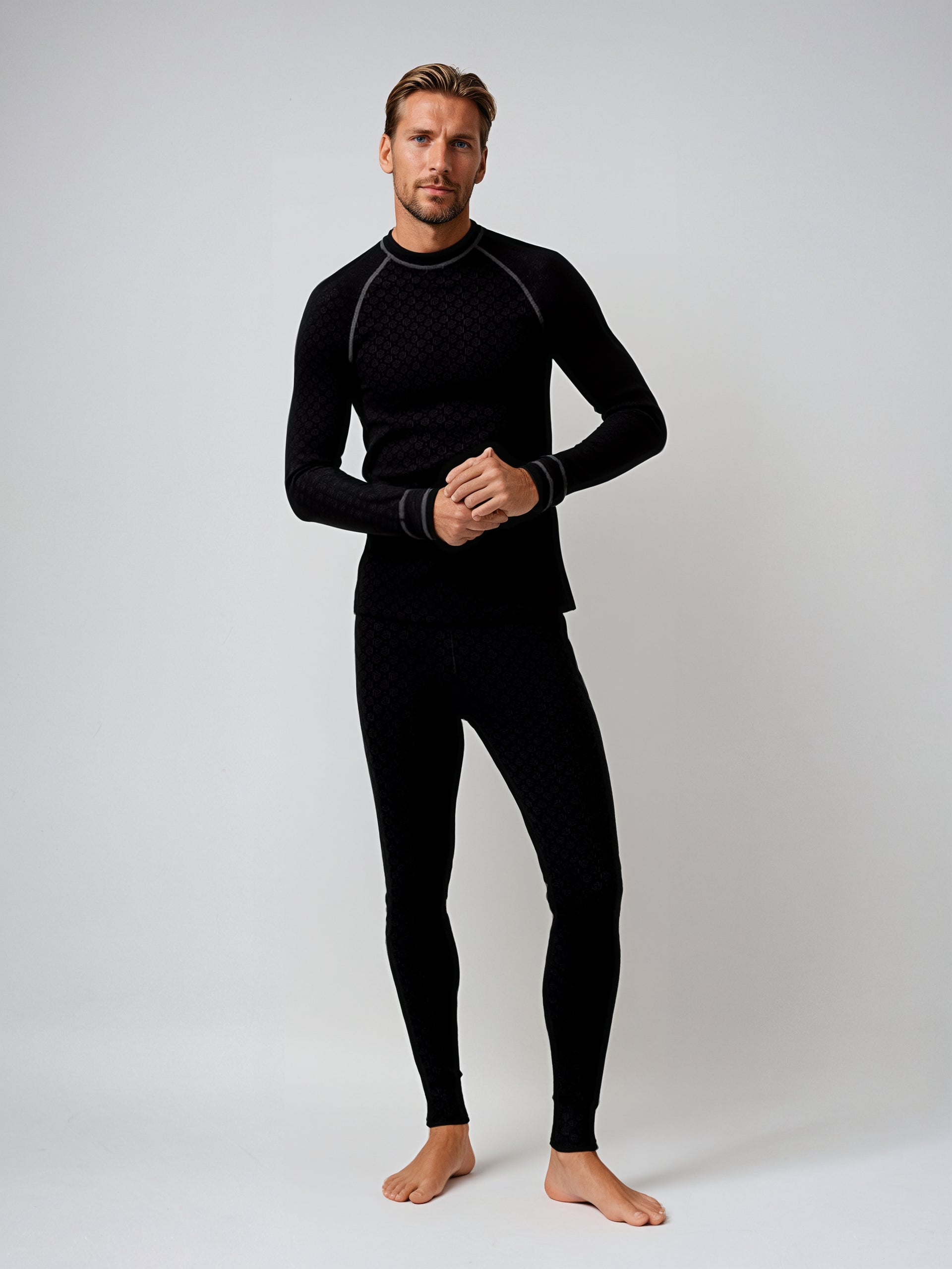 Funktionswäsche Herren Hose aus Merino Wolle