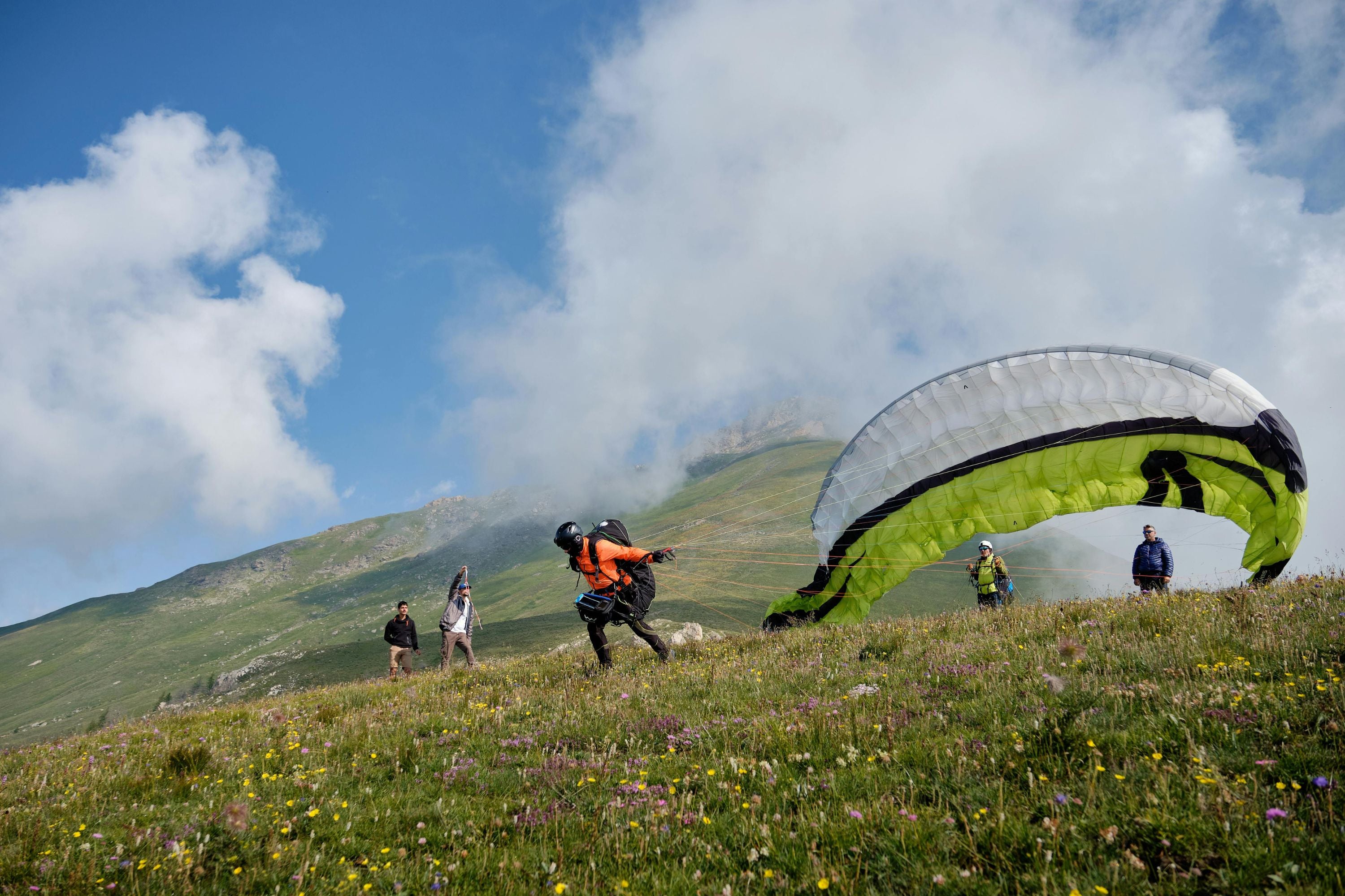 Fly mike gleitschirmflieger