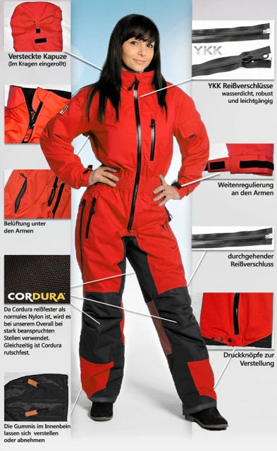 Titan Thermo - Gleitschirmoverall (gefüttert)